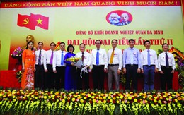 Quận Ba Đình (Hà Nội): Tổ chức Đại hội đại biểu Đảng bộ khối Doanh nghiệp lần thứ II, nhiệm kỳ 2020 - 2025